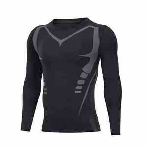 Jiu Jitsu Rashguard personnalisé BJJ No Gi chemise de Compression Gym MMA vêtements d'entraînement hommes anti-dérapant respirant haut de sport - Product Image 2