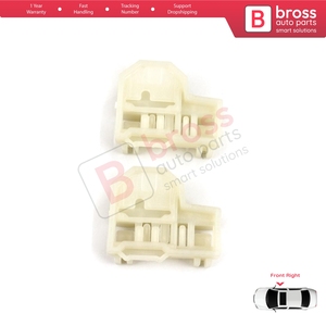 V1BWR47 Window Regulator Repair Guide <b>Clips</b> Front Right for Grand Am Sunfire 1995-2005 Alero Cutlass MK6 Cavalier Malibu 1351126 - Product Image 2