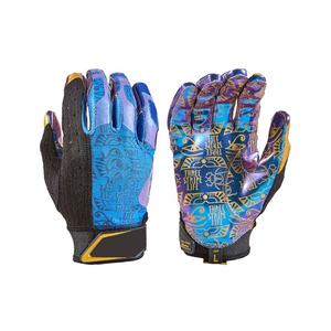 Gants de football américain avec logo d'équipe personnalisé de haute qualité par le fabricant - Product Image 4