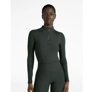 Camiseta de equitación atlética para mujer, ligera, transpirable, de tejido elástico que absorbe la humedad, para montar a caballo, cómoda para el verano - Product Image 4