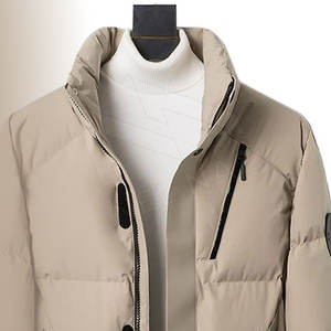 Chaqueta acolchada para hombre, chaqueta acolchada personalizada, nueva llegada de invierno, chaqueta acolchada de manga larga para hombre - Product Image 6
