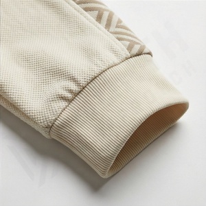 Conjunto Deportivo de Invierno para Hombre, con Capucha y Cremallera Lateral, Estilo Patchwork, Talla Grande, con Logotipo, a la Moda, para Gimnasio y Entrenamiento - Product Image 6