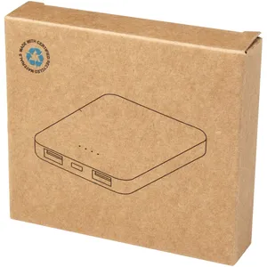 Banque d'alimentation portable Asama recyclée 5000 mAh – Gadgets promotionnels durables - Product Image 6