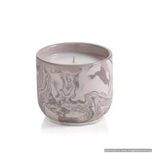 Vela de cera Jar Tabletop Nuevo diseño Color marfil y cobre Diseño único Decoración Estándar Fancy Candle Jar para la venta Última llegada - Product Image 3