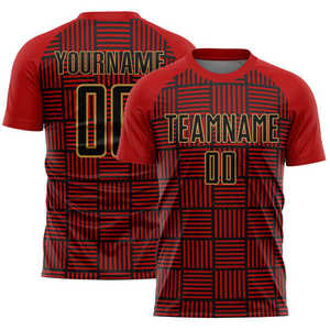 เสื้อฟุตบอลคุณภาพดี ระบายอากาศได้ดี แห้งเร็ว แขนสั้น สำหรับผู้ชาย สามารถสั่งทำได้ - Product Image 4