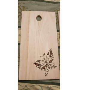 Nouvel arrivage d'ustensiles de cuisine planche à découper rectangulaire planche de boucher en bois et marbre de couleur naturelle pour couper sur mesure - Product Image 2