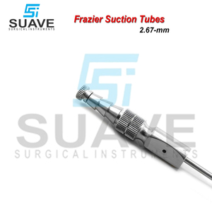 Stainless Steel Frazier Suction Tubes ENT 2.67mm Medical Diagnostic Neurosurgery Instruments by SUAVE SURGICAL INSTRUMENTS - Product Image 4