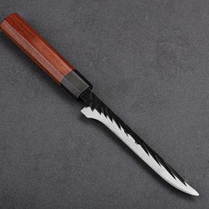 Couteau de cuisine en acier damas fait à la main 2025 couteau à filet de viande et de poisson de haute qualité avec manche en bois forgé à la main - Product Image 3