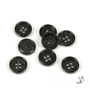 Botón Natural de Cuerno de Búfalo al por Mayor, Acabado en Blanco para Accesorios de Ropa, Alta Calidad - Product Image 2