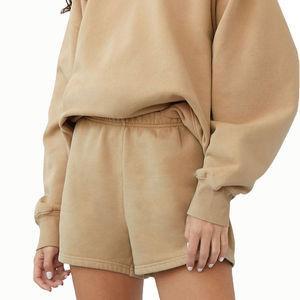 Shorts de sport pour femmes à porter au quotidien, vêtements pour femmes, vêtements de sport sur mesure, shorts de sport pour la salle de sport avec doublure en sherpa - Product Image 1