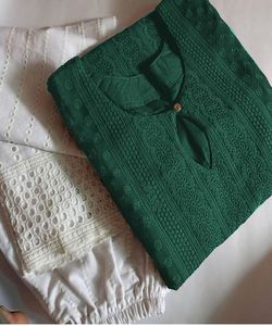 Mujeres musulmanas Casual Off White Maxi Boutique islámica cosido traje de césped para Eid Party Ramadan Wear vestido de moda pakistaní - Product Image 6