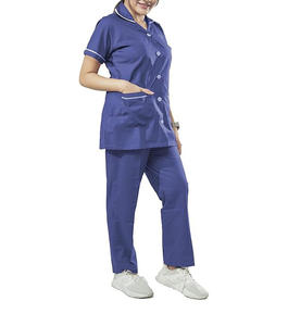 Nuevo Estilo de Uniformes Médicos Unisex, Conjuntos de Uniformes de Hospital de Manga Corta en Tela Jersey para Verano, Diseñados y Fabricados por Rig-Attire - Product Image 3