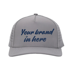 Sombrero de golf de 5 paneles impermeable de poliéster al por mayor con logotipo personalizado Impresión de soplo de bordado 3D para gorra de béisbol y golf con cuerda - Product Image 3