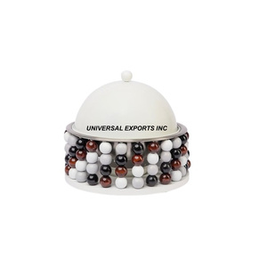 Réchauffeur de nourriture en métal nickelé mariage décoratif fournitures alimentaires casserole forme ronde luxe en gros métal Hotpot - Product Image 6