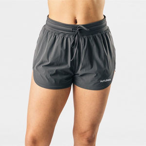Shorts de sport taille haute pour femmes Shorts de sport d'entraînement à séchage rapide avec poches Casual Loose Fit Wholesale Supply Shorts pour femmes - Product Image 1