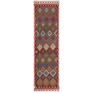 Maimana Afghanistan Kilim <b>Runner</b> <b>Rug</b> 303 X 87 cm - Product Image 1