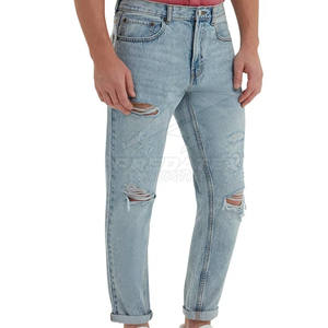 กางเกงยีนส์ผู้ชายทรงตรง สวมใส่สบาย ระบายอากาศได้ดี สีสันตามสั่ง คุณภาพสูง สไตล์ลำลอง สำหรับฤดูหนาว - Product Image 2