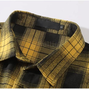 Camisas de Franela para Hombre con Logotipo Personalizado OEM, Camisas de Franela de Manga Larga de Secado Rápido, Precio al por Mayor - Product Image 3