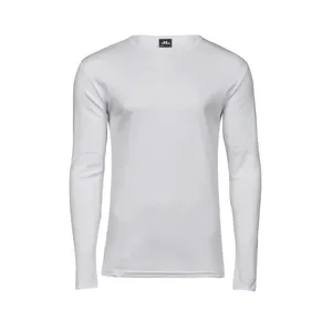 T-shirts promotionnels personnalisables à manches longues en interlock - Product Image 1