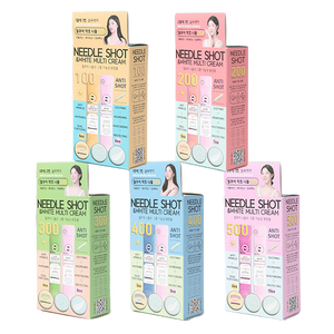 Zellkur Herbal Needle Shot 100/200/300/400/500 (Essence d'épluchage d'aiguille blanche 6ea + Multi-crème blanche 6ea) - Product Image 1