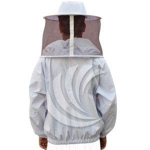 Veste d'apiculteur en coton de haute qualité en gros, voile personnalisé, veste d'apiculture complète, veste d'apiculture en coton pour abeilles - Product Image 5