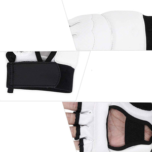 ถุงมือชกมวยแฟชั่นใหม่ วัสดุหนังคุณภาพสูง สำหรับผู้ใหญ่ทุกเพศ สายรัดข้อมือปรับได้ ไม่ลื่น - Product Image 4