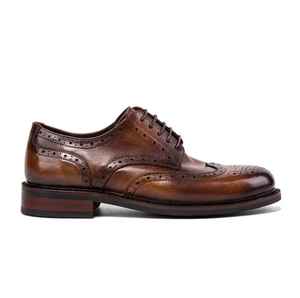 Nouveauté : Chaussures Richelieu en cuir respirantes pour homme – Idéales pour le quotidien, les affaires décontractées, les mariages estivaux et les occasions élégantes - Product Image 1