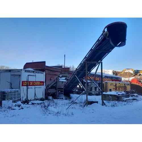 Fibo Intercon F2200 Concrete Batching Plant Diesel-Powered Production Line for Construction Industries Pump Motor Core