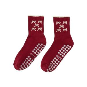 Calcetines de Pilates Antideslizantes para Mujer, Calcetines de Yoga de Algodón para Danza, Deporte y Atletismo, con Logotipo Personalizado, Venta al Por Mayor, OEM, ODM - Product Image 4