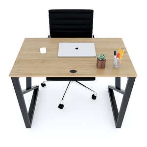 Escritorio para Juegos Kconcept HBKC027 de 100x60cm, Madera Contrachapada con Patas de Hierro Resistentes - Product Image 1
