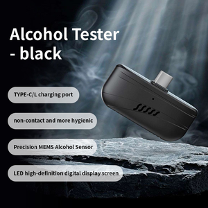 2025 New Bluetooth rượu <span class=keywords><strong>Tester</strong></span> với ứng dụng di động, xách tay cá nhân breathalyzer cho trình điều khiển xe - Product Image 5