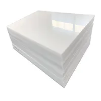 Láminas Acrílicas PMMA de Corte Personalizado, Paneles Blancos Opalescentes que Difunden la Luz, para Iluminación LED, Cajas de Luz, Letreros y Exhibidores, Superficie Lisa