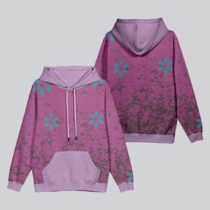 Sudaderas con capucha informales de talla grande para mujer, Jersey de invierno y otoño, sudadera con patrón sólido, logotipo personalizado, sublimación, longitud corta - Product Image 2