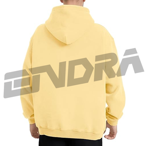 Sudadera extragrande amarilla Sunkissed con energía urbana, suave, transpirable y cómoda para uso diario, estilo urbano esencial - Product Image 3