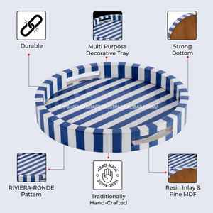 Faizacraft ถาดเรซินทำด้วยมือเป็นมิตรกับสิ่งแวดล้อมและการออกแบบที่ไม่ซ้ำกัน - Product Image 3