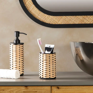 Porte-brosse à dents de qualité supérieure pour les salles de bains des hôtels et des bureaux Porte-brosse à dents artisanal pour une organisation élégante de l'évier - Product Image 2