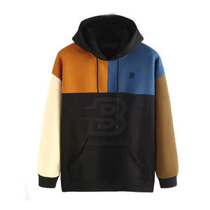 Gran oferta, sudaderas con capucha para hombre de calidad superior, cuello con capucha de patrón sólido hecho en fábrica, características de la temporada de invierno, precio al por mayor - Product Image 1