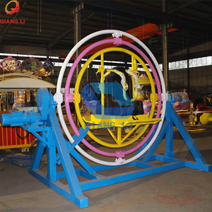 Équipement d'exercice d'amusement extérieur d'usine <span class=keywords><strong>Orbitron</strong></span> 3D/trois dimensions anneau de Gyroscope humain adulte balle de l'espace monte prix - Product Image 4