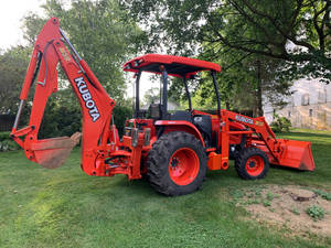 Súper funcional 2016 KUBOTA M59 Horas de trabajo más bajas Usado Original Kubota M59 Retroexcavadora a la venta Tendencia Original Japón Hecho - Product Image 4