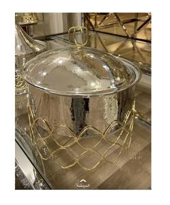 Casserole de luxe moderne arabe à succès, en acier inoxydable, taille/forme/couleur personnalisée, couvercle de casserole écologique, gaz - Product Image 3