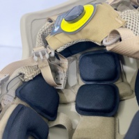 Casque tactique ultra-haut SF pour l'entraînement, idéal pour le tir en extérieur, les jeux de guerre tactiques et le CS