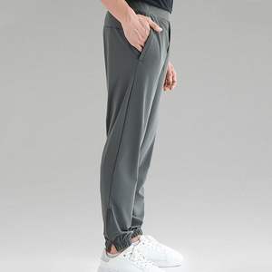 Pantalones Cargo de Hombre de Alta Calidad, Estilo Vintage Casual, Colores Personalizados, Corte Holgado con Ribete en Contraste, Cintura Media, Frente Plano, Elásticos - Product Image 4