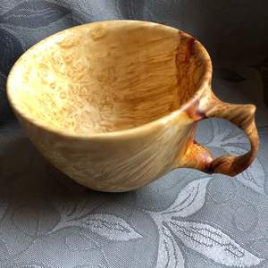 แก้วกาแฟทำจากไม้ธรรมชาติดีไซน์นาฬิกาทรายเป็นมิตรกับสิ่งแวดล้อมถ้วยชาทำจากไม้ธรรมชาติสำหรับใส่น้ำนมน้ำผลไม้ของใช้ในครัว - Product Image 5