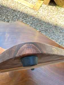 Planche à découper et plateau de service en bois, forme rectangulaire durable, épaisseur de 12 mm, passe au lave-vaisselle - Product Image 3