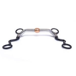 Meilleure qualité Western Silver Dotted Bits Équipement de sécurité d'équitation en acier inoxydable au prix d'usine - Product Image 6