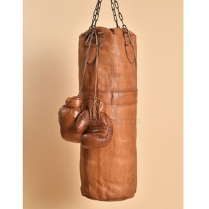Wholesale Price Leather Made <b>Punching</b> <b>Bags</b> Unique Design Custom Color Boxing <b>Punching</b> <b>Bags</b> - Product Image 2
