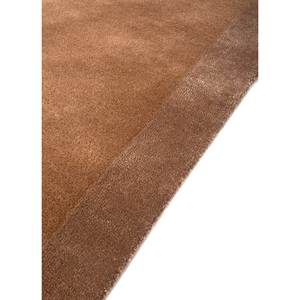 Alfombra de Lana y Viscosa Tejida a Mano Come Around, Diseño Rectangular Abstracto a Rayas Rojo Naranja para el Hogar, Pasillo, Modelo TNQ-1127, Tamaño de Habitación - Product Image 4