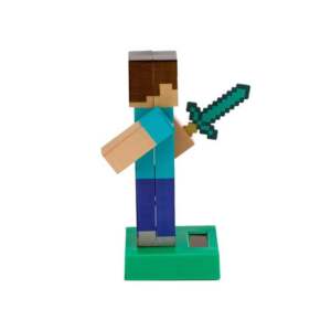 Figurine animée Wobbly de Steve Solar Pal pour Minecraft – Produit dérivé - Product Image 6