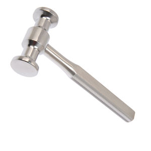 Maillet d'hydromel professionnel 8 oz chirurgie plastique ascenseur implant osseux meilleure qualité métal acier maillet d'hydromel dentaire - Product Image 1