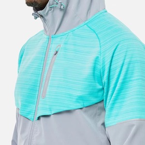 Best Design Custom Printed Casual Winter Windbreaker Jacket Plus Size Waterproof Knitted Cotton Sublimation Zipper Wholesale - Product Image 6